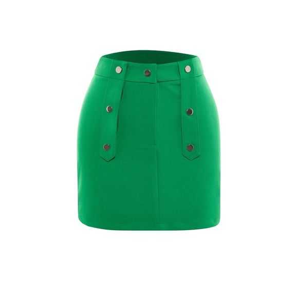 NWT Trendyol Women Mini Bodycon A-line Woven Skirt - Picture 6 of 11